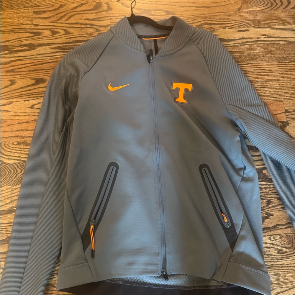Nike Gray and Orange Tennessee Jacket